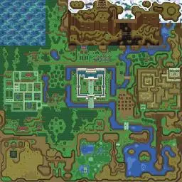 Zelda - Link to the Past ( SNES ) Light World