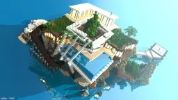 In The Middle Of The Sea [Modern house concept #2]