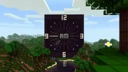 Piston Analog Clock with Animated Hands