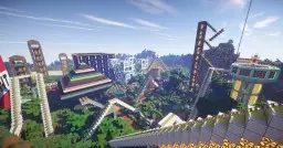 Rollercoaster Paradise  -  Huge theme park! 1.17+