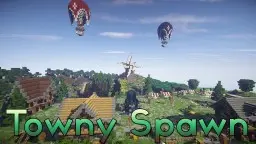 Towny / Survival Spawn Map | [1.7 - 1.14]