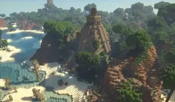 Tropical Island full of Places to Explore [Conquest Reforged]
