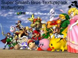 Super Smash Bros Texturepack [1.8.1]
