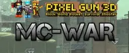 MC-WAR Pixel Gun 3D Pack v1.6