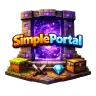 ⭐SimplePortals | Modern Portal Engine [1.19 - 26.1]