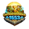 CustomAchievements1653 Full Custom Advancements ✨ 300+ Triggers Vanilla GUI