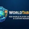 WorldTablist | Per-World Player Visibility & Custom Headers