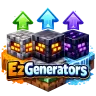 [1.7 - 1.21.*] EzGenerators ⚡ Modern Cobble, Basalt & Obsidian Generators