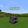 private with a stove