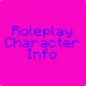 RolePlay Character Information
