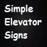 Simple Elevator Signs (HCFSigns)