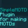 SimpleMOTD