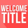 WelcomeTitle