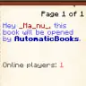 AutomaticBooks [Book on join & Announces] [IN-GAME CUSTOMIZABLE]