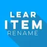LearItemRename» Renombra tus Item