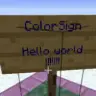 Color Sign