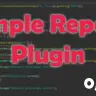 Simple Report Plugin