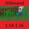 TitleSend [1.14-1.16]