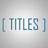 Titles - Highly customisable & lightweight user prefix plugin.