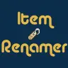 ItemRename | setLore & setName
