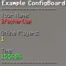 [ConfigBoard | Scoreboard with Config | 1.8.X-1.19.X | PlaceholderAPI Support]