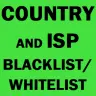 Country and ISP Blacklist/Whitelist