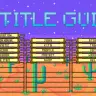 TITLE GUI's