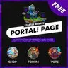 PORTAL! - Minecraft Portal Website | FREE DOWNLOAD