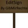 [1.15.X - 1.16.X] EditSign - by GibMirRechte