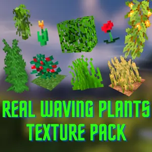 Real Waving Plants Texture Pack 128/128