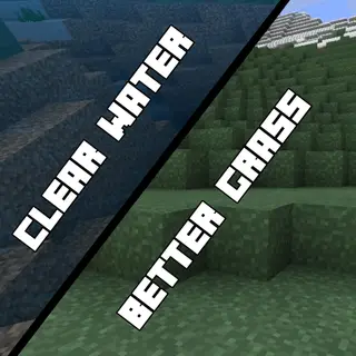 Clear Water + Better Grass for MCBE #