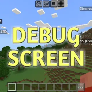 MCBE Debug Screen