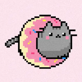 Luvstars Pusheen Hotbar
