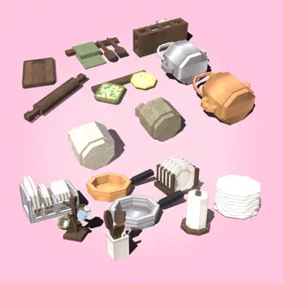 Faye Kitchen Clutter Set